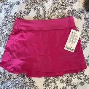 Lululemon Pace Rival Skirt *Tall Sonic Pink size 6